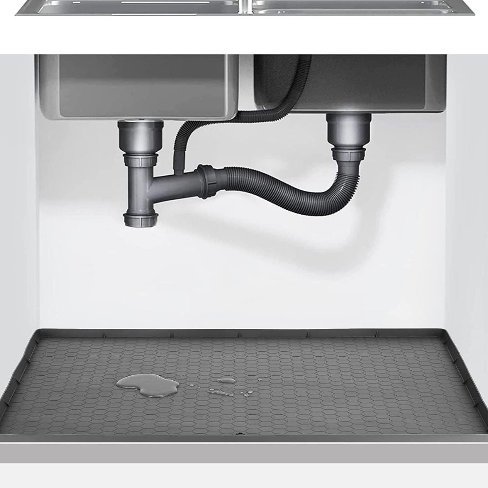 Durable Kitchen Sink Base Waterproof Protector Mat