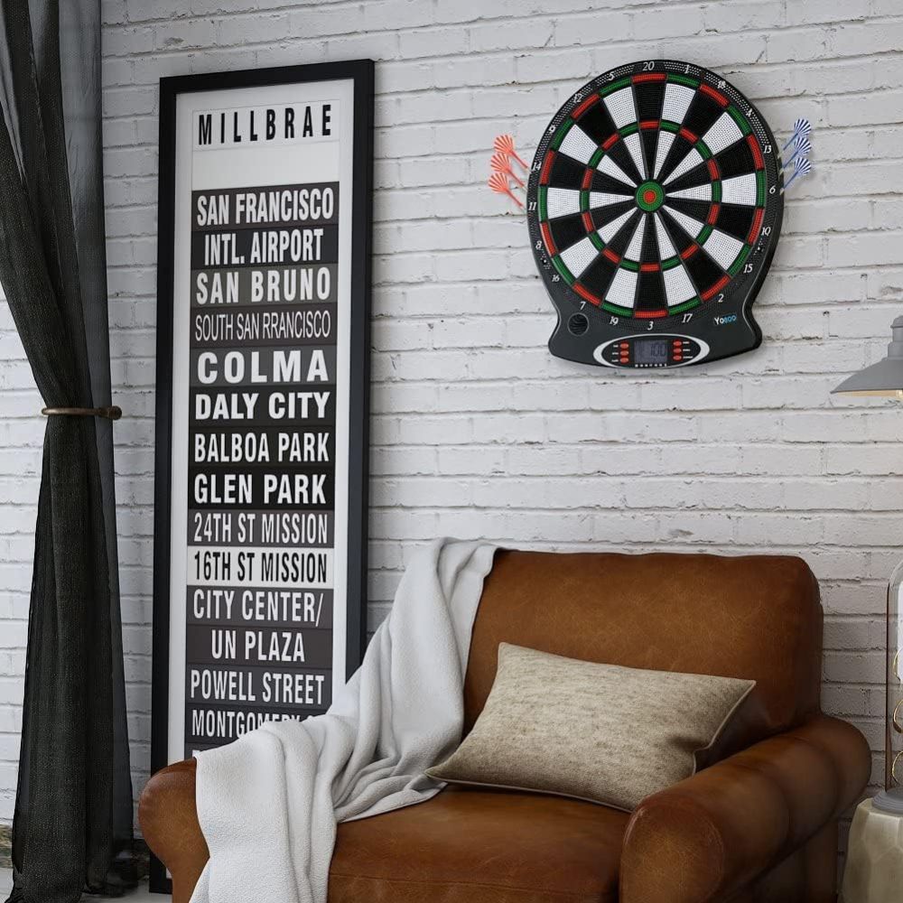 Deluxe Automatic Hanging Dart Game Set