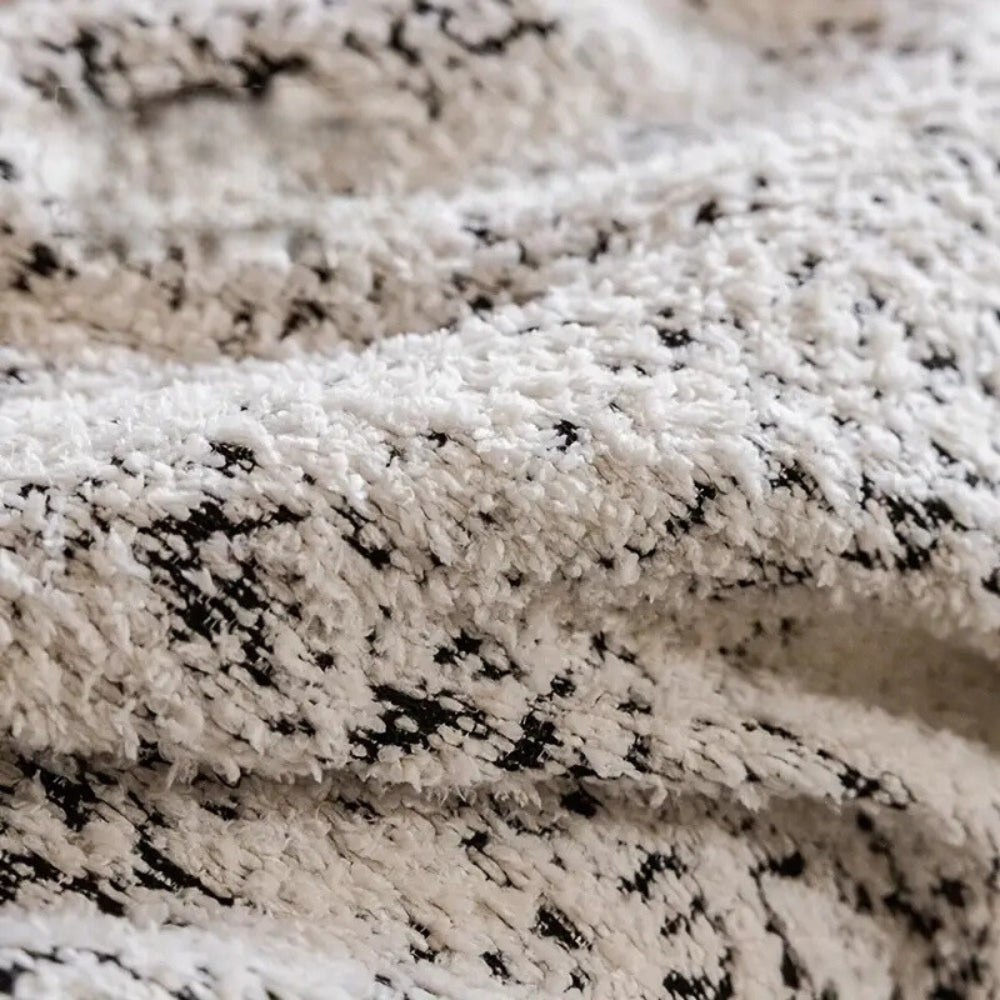 Stylish Sofa Slipcover Gray Bohemian Pattern