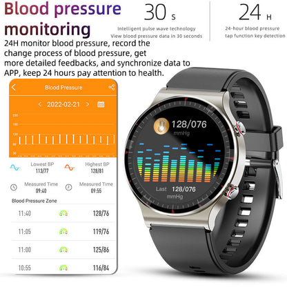 Advanced Fitness Tracker with ECG and Heart Monitoring