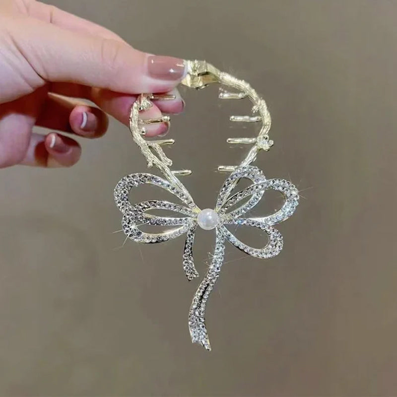 Elegant Hairpin Bow Knot Accessory - Halri