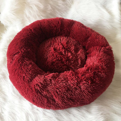 Cozy Plush Pet Bed for Dogs and Cats