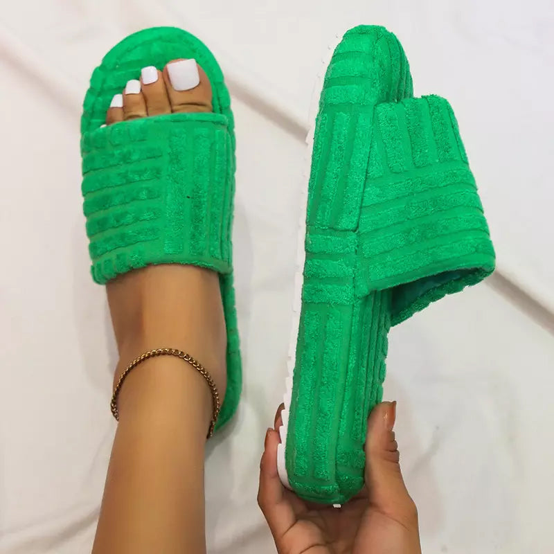 Cozy Plush Indoor Slippers