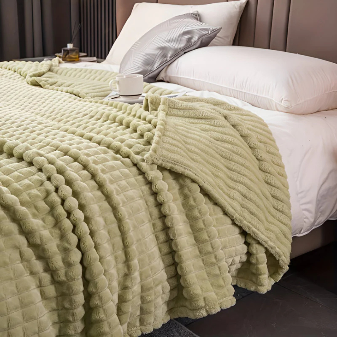 Plush Fleece Throw Blanket