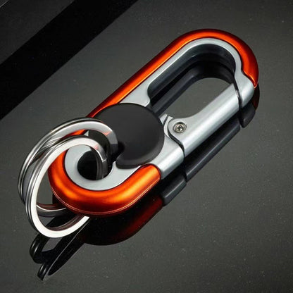 Leather Car Keychain for Men