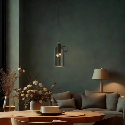 Nordic Modern Rotatable Wooden Pendant Lamp