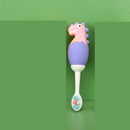 Fun Dinosaur Kids Toothbrush for Baby & Toddler Care