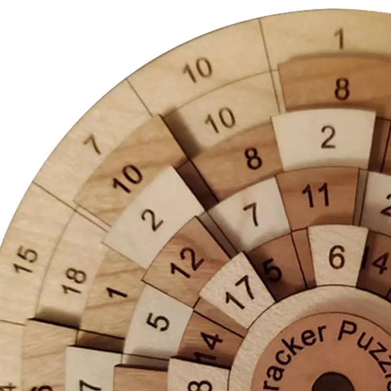 Challenging Wooden Brain Teaser Puzzle Toy