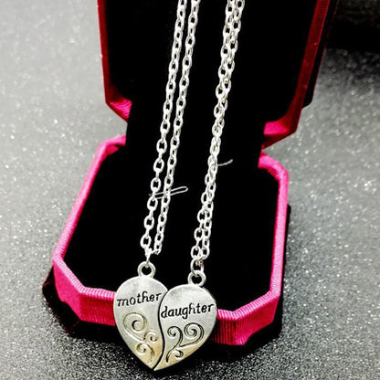 Lovely Mum Heart Shaped Necklace Gift