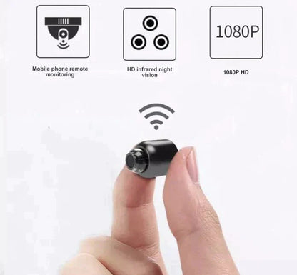 Compact Wi-Fi Home Camera Night Vision Wireless HD Baby Pet Monitor