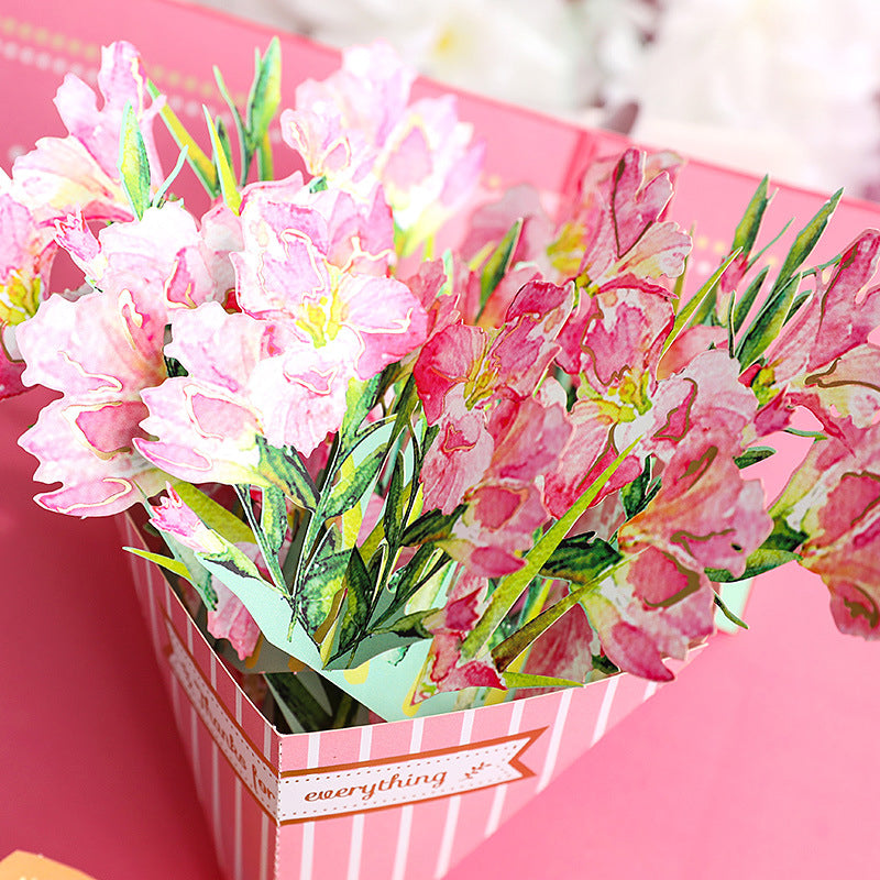 Beautiful Mom Pop-Up Greeting Card Design