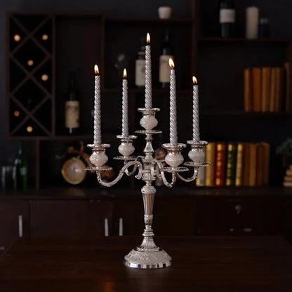 Luxurious Gold Candle Holder