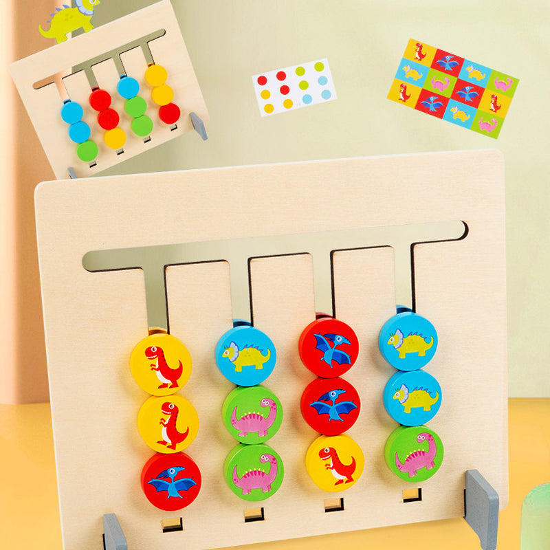 Double Sided Wooden Brain Teaser Puzzle - Halri