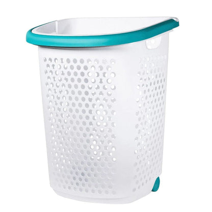 Big Wheel Laundry Hamper Storage Basket