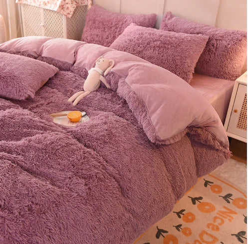 Soft Plush Winter Duvet Cover Set - Halri