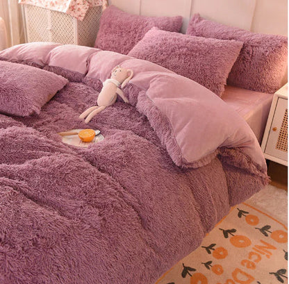 Soft Plush Winter Duvet Cover Set - Halri