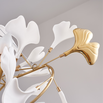 Beautiful Ginkgo Drop Necklace