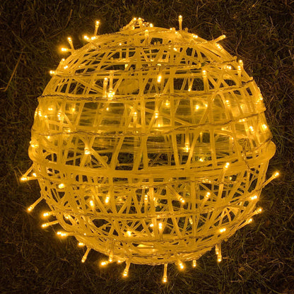 Colorful LED Solar Powered Hanging Garden Lamp