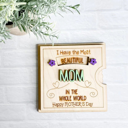 Lovely Mum Birthday Greeting Card Gift