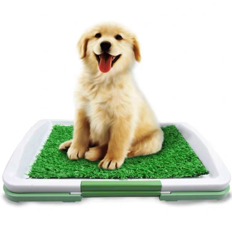 Easy Clean Pet Litter Box with Artificial Turf - Halri