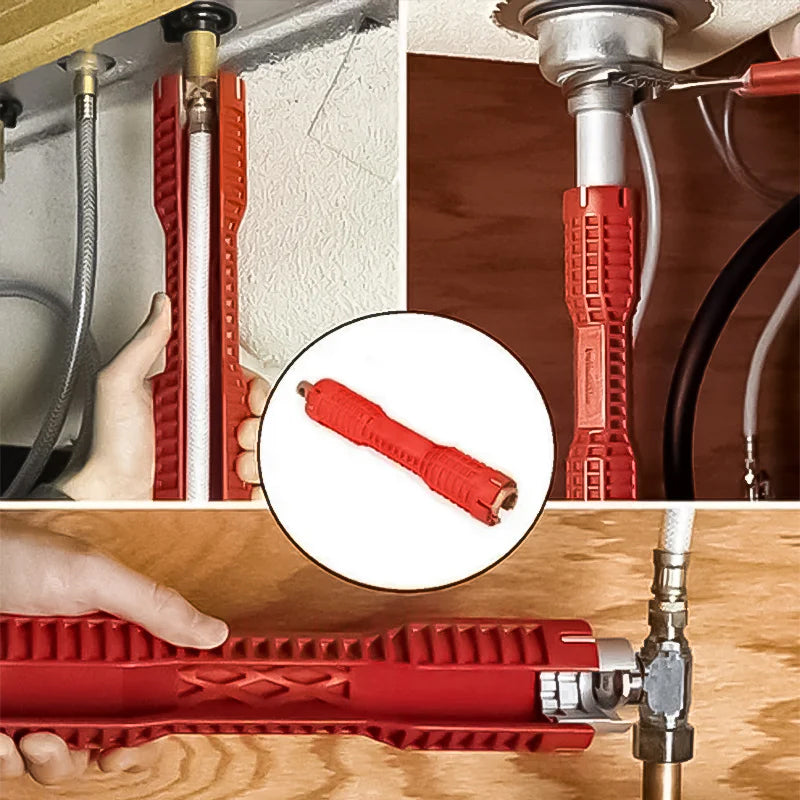 Versatile 8-in-1 Basin Plumbing Wrench Tool - Halri