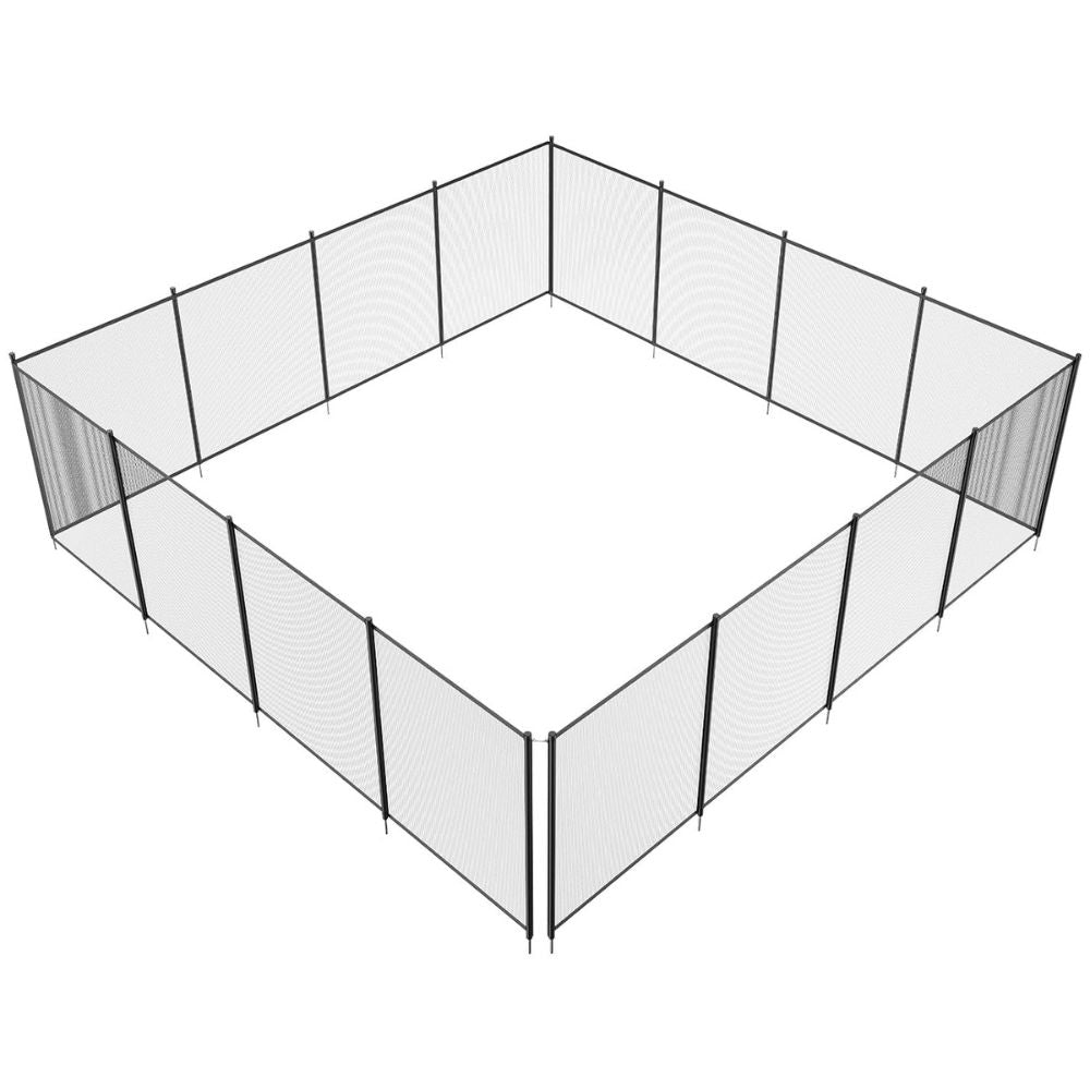 Durable Pool Safety Barrier Fence System
