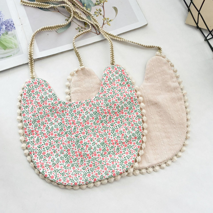 Soft Cotton Reversible Baby Bib