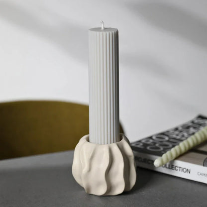 Elegant Metal Candle Stand