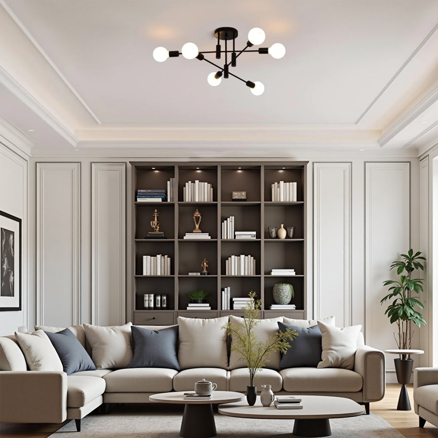 Modern Nordic Multiple Blubs Ceiling Light