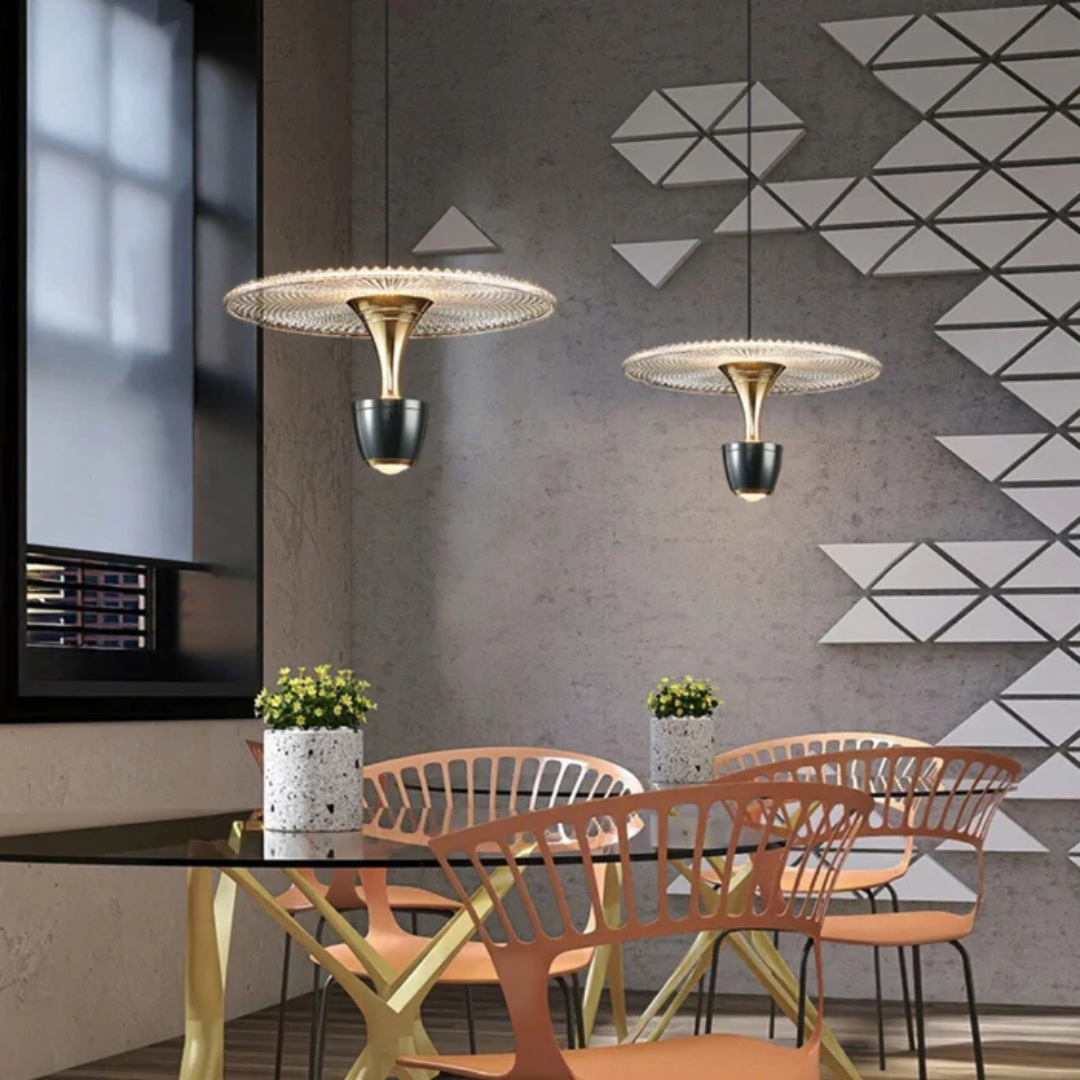 Contemporary LED Hanging Light - Halri