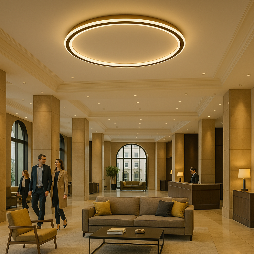 Bright Modern Scandinavian Ceiling Lamp