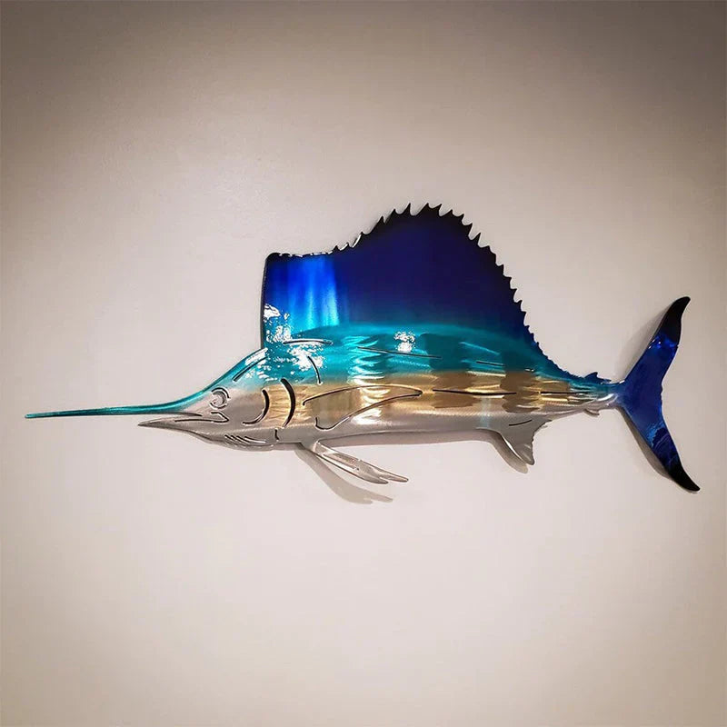 Ocean Animal Metal Decorations