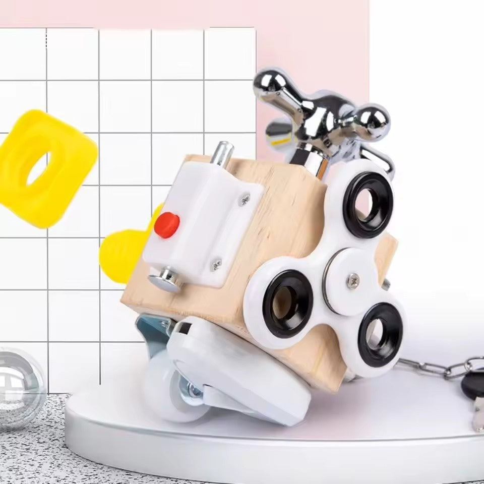 Classic 7 in 1 Wooden Activity Toy for Kids - Halri