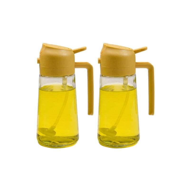 Premium Glass Oil Spray Bottle Dispenser