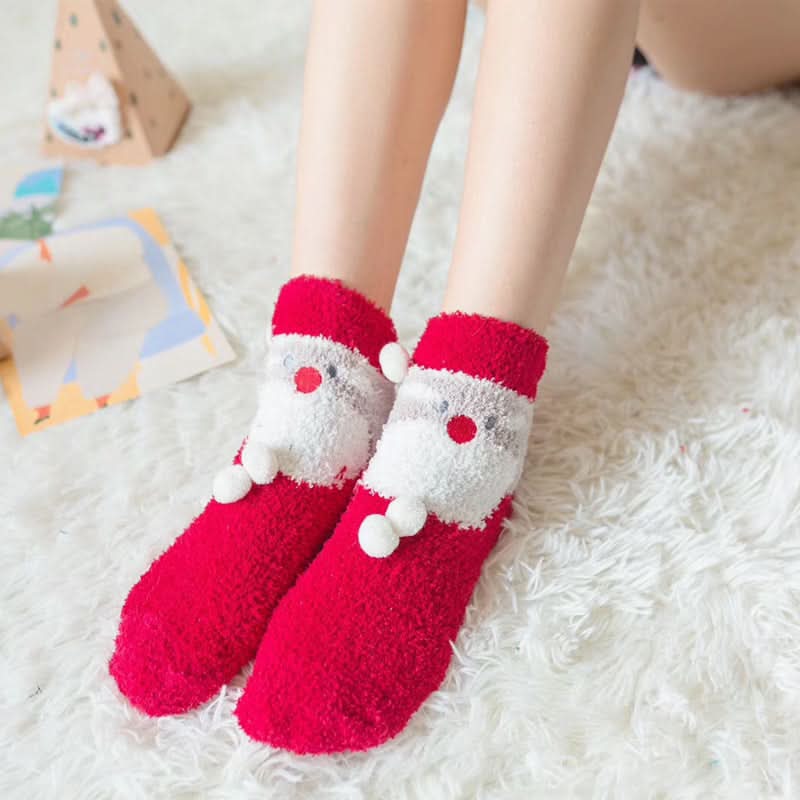 Cozy Holiday Christmas Socks