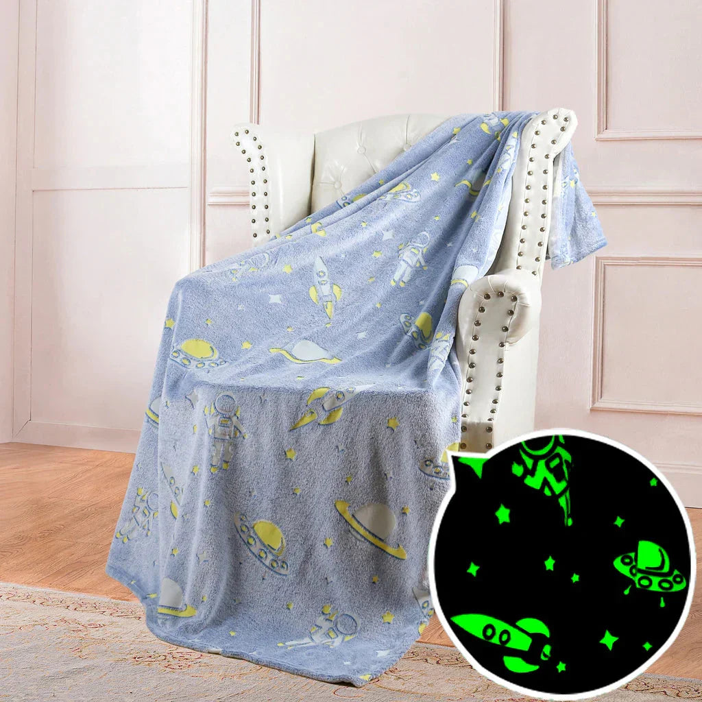 Cosy Soft Faux Fur Space Blanket