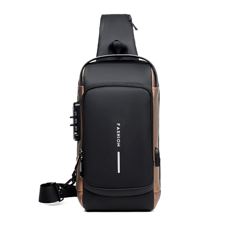 Stylish Versatile Secure Crossbody Bag for Men - Halri