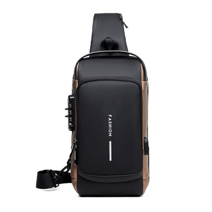 Stylish Versatile Secure Crossbody Bag for Men - Halri