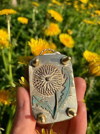 Small Floral Press Kit