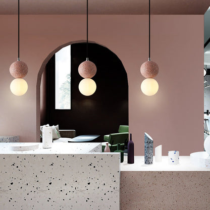 Modern Glossy LED Hanging Light