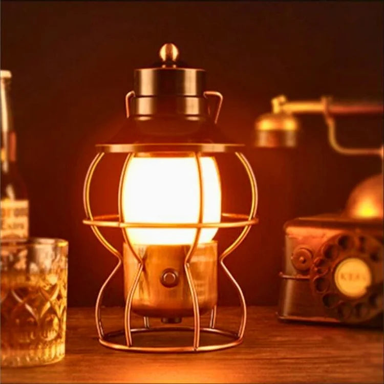 Portable Outdoor LED Camping Light Rechargeable Lantern - Halri