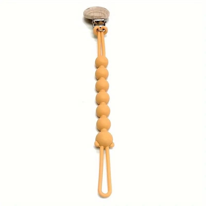 Soft Bear Baby Pacifier Clip Chain - Halri