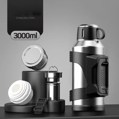 Durable Insulated Stainless Steel Outdoor Thermos - Halri