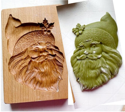 Wooden Cookie Cutter Set with Engraved Designs