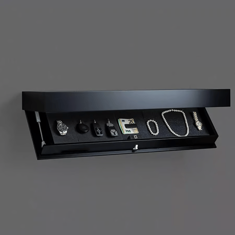 Discreet Hidden Storage Shelf