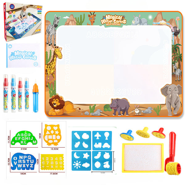 Colorful Kids Art Play Mat