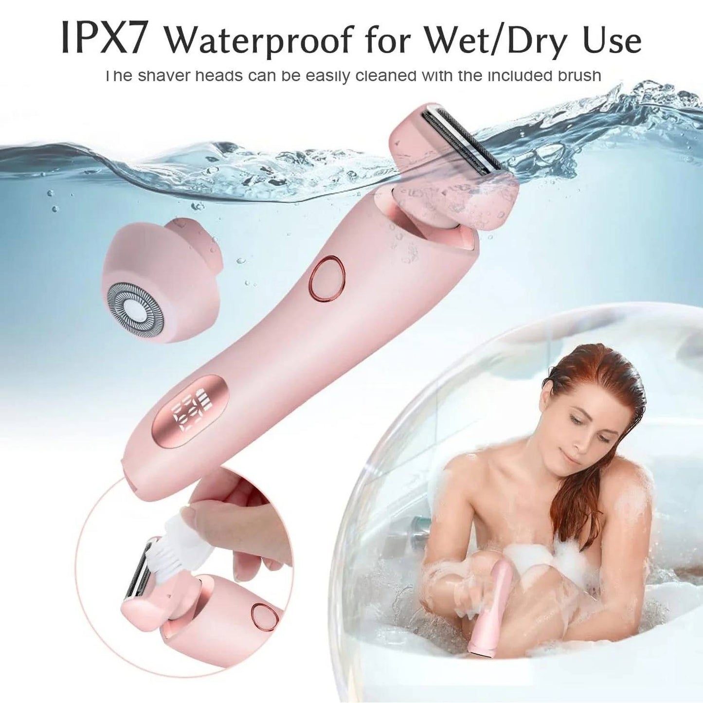 Ladies Rechargeable Razor Shaver