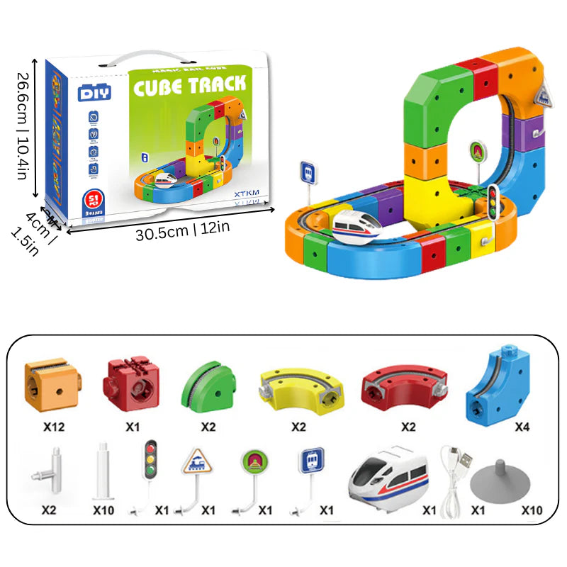 Fun Magnetic Building Blocks Set - Halri