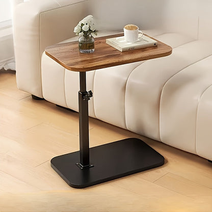 Sleek Adjustable End Table Contemporary Style