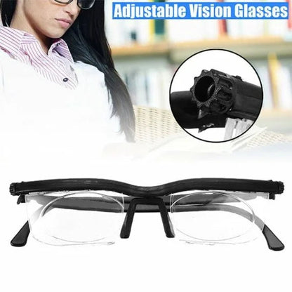 Easy Focus Reading Glasses with Adjustable Lenses